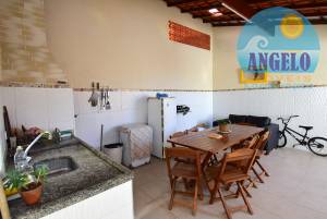 Casa terrea, piscina, 3 dormitótios, Jangada, á 200 metros da praia