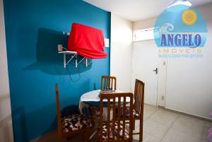 Apartamento com 1 dormitorio, frente mar em Peruíbe