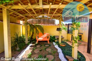 Casa em 2 lotes, piscina, 2 dormitórios, Parque Turístico - Peruíbe.